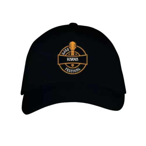 Casquette Festival Karma noire